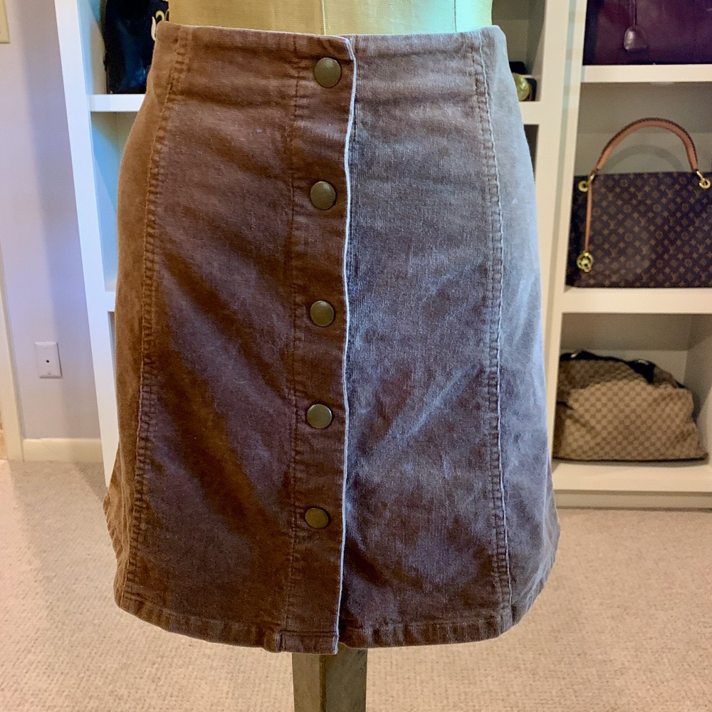 Sans Souci Corduroy Mini Skirt